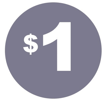 1 Dollar Sign